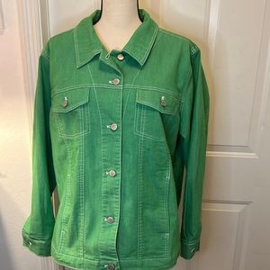 Denim & Company denim jean jacket like new, excellent condition